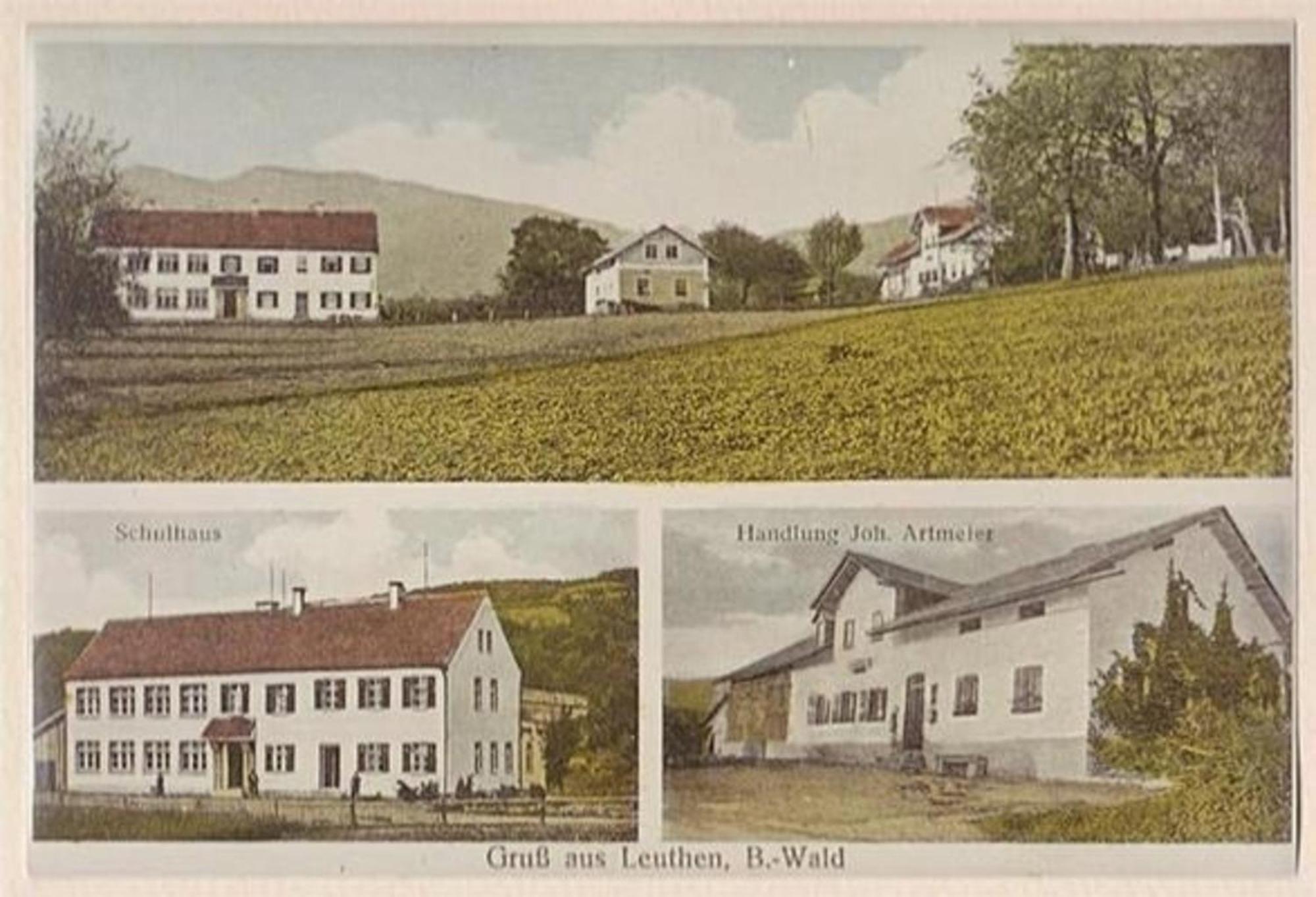 Ferienwohnung Altes Schulhaus In Leithen - Bernried Bagian luar foto